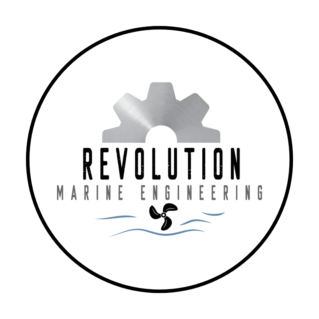 Revolution Marine Engineering Circle logo